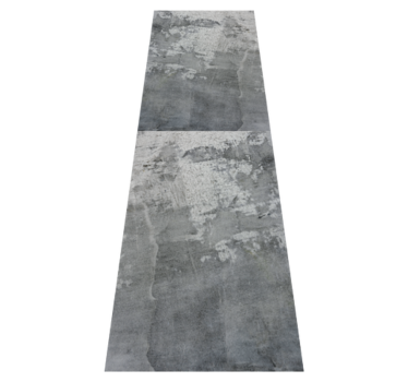 Bedroom carpet with retro raw silver pattern - TenStickers