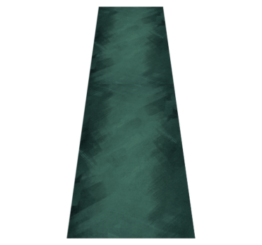 Bedroom carpet in rustic green retro design - TenStickers