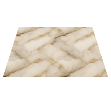 Bedroom carpet luxury white and gold marble - TenStickers