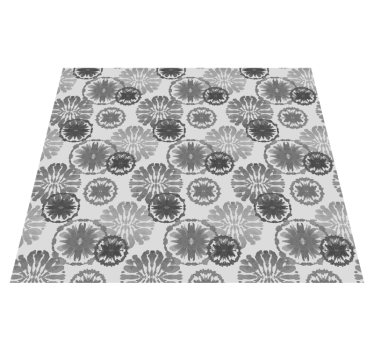 Office carpet in grey painted illusion - TenStickers