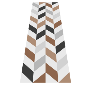 Office carpet colorful geometric blocks - TenStickers