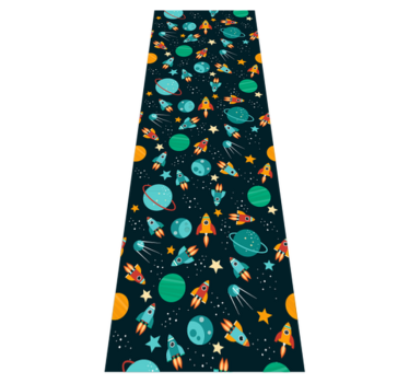 Bedroom carpet for a cute kids' design space - TenStickers