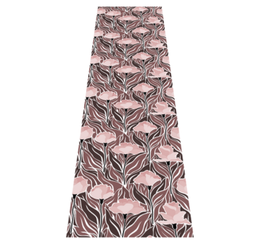 Bedroom carpet with vintage abstract design - TenStickers
