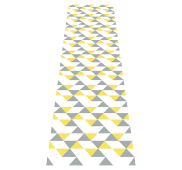 Gray pantone pattern bedroom carpet - TenStickers
