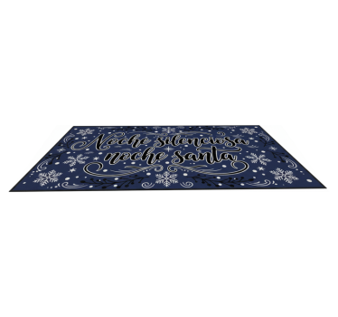 Bedroom carpet silent night holy night - TenStickers
