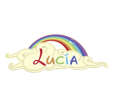 Personalized Rainbow Cloud Design nursery rug - TenStickers