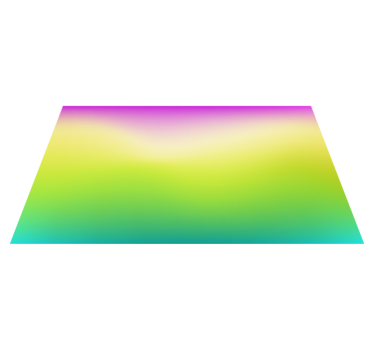 Colorful Gradient Shade texture rug - TenStickers
