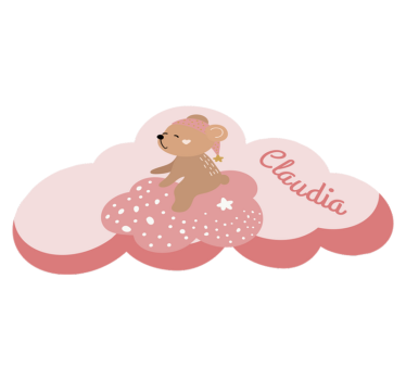 Customizable Cloud custom floor mat - TenStickers