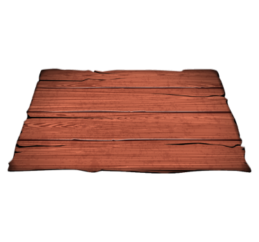 Textured Timber Illusion wood effect rug - TenStickers