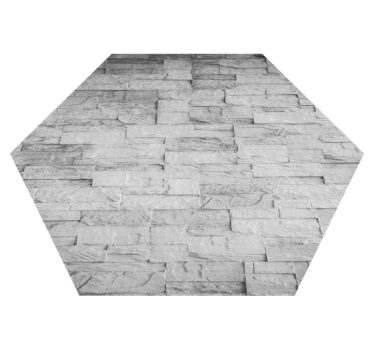 Rock Surface stone effect vinyl rug - TenStickers