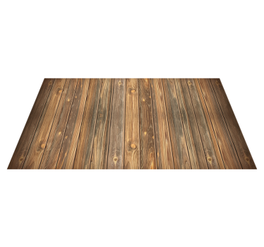 Wood effect  wood vinyl rug - TenStickers