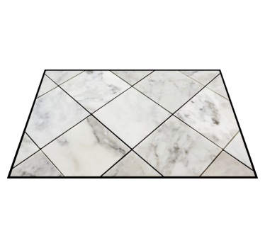 Marble rug marble illusion - TenStickers
