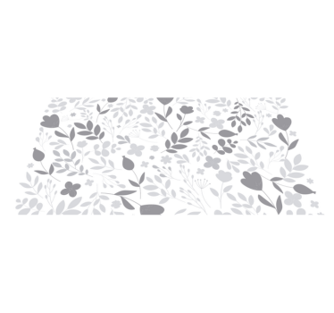 White grey pattern vinyl rug contemporary rugs - TenStickers