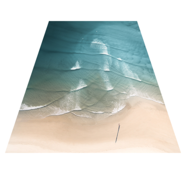 Sea shore nature carpet - TenStickers