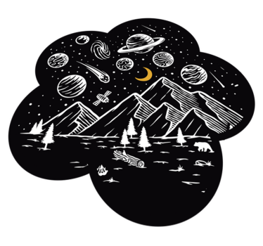 Galaxy universe teenage rugs for bedrooms - TenStickers