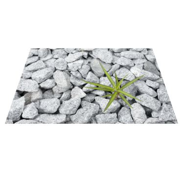 Stone Finely Crafted Surface stone effect vinyl rug - TenStickers