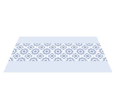 Culinary Tile Runner kitchen mat - TenStickers