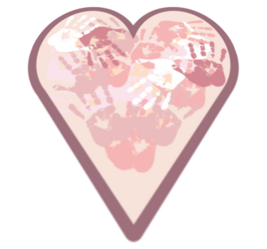 Personalized Heart custom floor mat - TenStickers