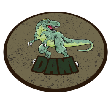 Customized Dinosaur custom floor mat - TenStickers