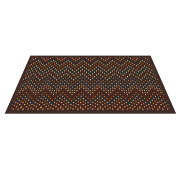 Pebbled Textured Surface wood effect rug - TenStickers