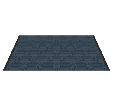 Geometric Circles and Lines vinyl rug - TenStickers