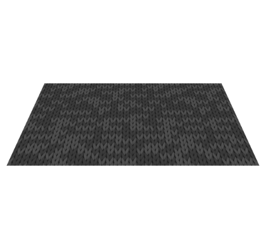 Grey ropes minimalist carpet - TenStickers
