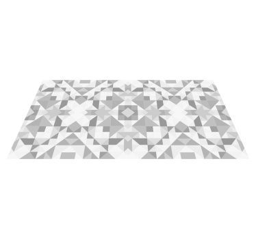 Mosaic Brushed glass vinyl flooring carpet - TenStickers