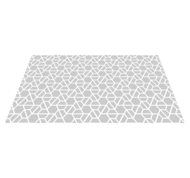 Gray modern pattern geometric carpets - TenStickers