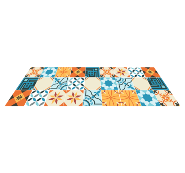 Variety tile mat - TenStickers