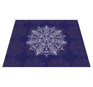 Mandala spiritual lotus mandala mat - TenStickers