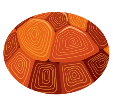 Organic Contours texture rug - TenStickers