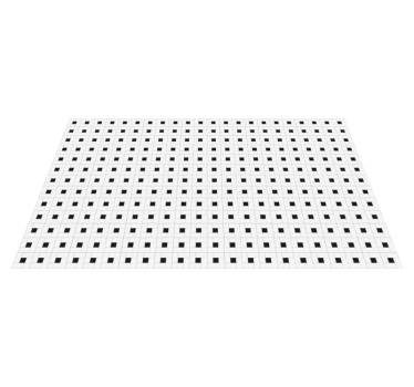 Small Squares tile mat - TenStickers