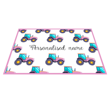 Customizable Tractor custom floor mat - TenStickers