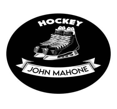 Personalized Hockey Decor custom floor mat - TenStickers