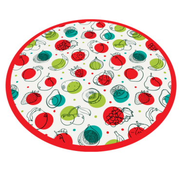Fruit simple motif kitchen mat - TenStickers