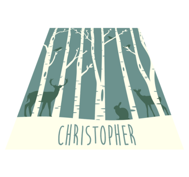 Forest Friends Theme custom floor mat - TenStickers