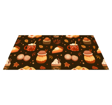 Sugary indulgence joy kitchen mat - TenStickers