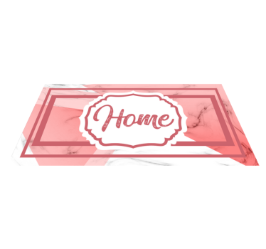 Smoky pink tiles Home kitchen flooring - TenStickers