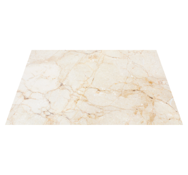 White classic marble effect stone vinyl flooring - TenStickers