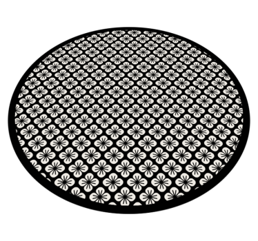 Minimalistic black and white kitchen kitchen flooring - TenStickers