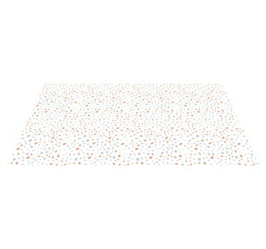 Terrazo candy tile vinyl rug - TenStickers
