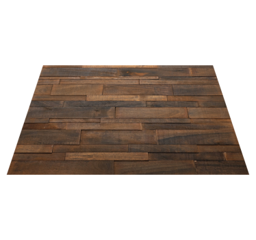 Wooden plank charcoal texture house wood effect vinyl flooring - TenStickers
