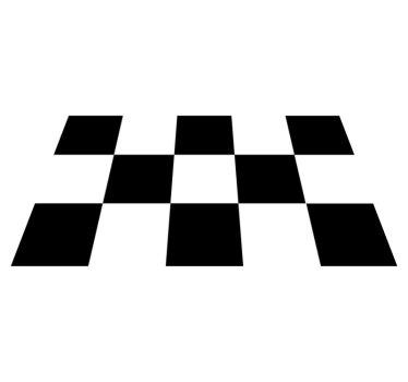 Black and white squares kitchen flooring - TenStickers