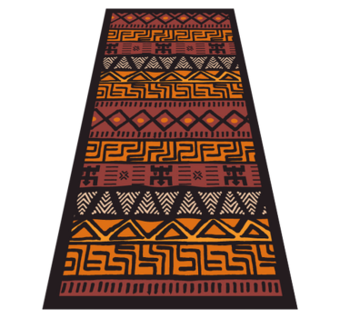 African style ethnic vinyl rug - TenStickers