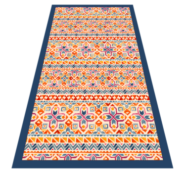 Ethnic pattern  kitchen flooring - TenStickers