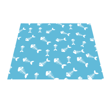 Weighing skeleton kitchen mat - TenStickers