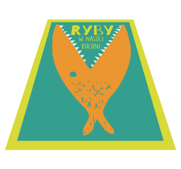 Fish culinary sign kitchen vinyl mat - TenStickers