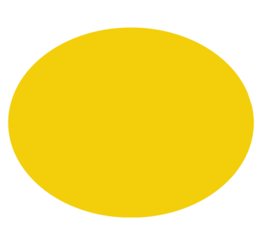 Yellow background modern vinyl rug - TenStickers