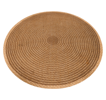 Woven round cotton texture nordic style rugs - TenStickers