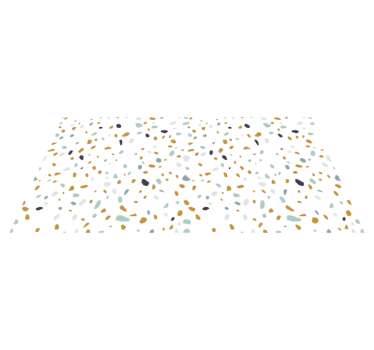 Nordic style terrazzo texture vinyl rug - TenStickers